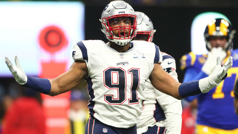 New England Patriots defensive end Deatrich Wise