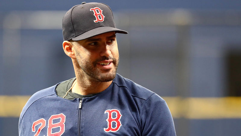 Boston Red Sox outfielder J.D. Martinez