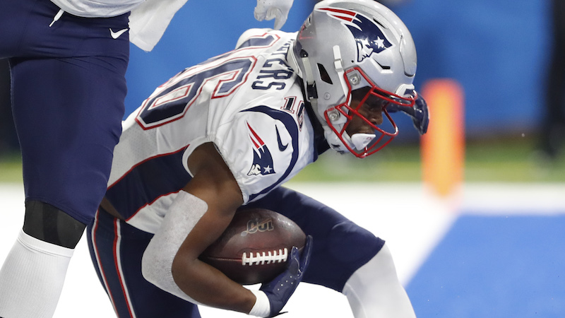 Patriots wide receiver Jakobi Meyers