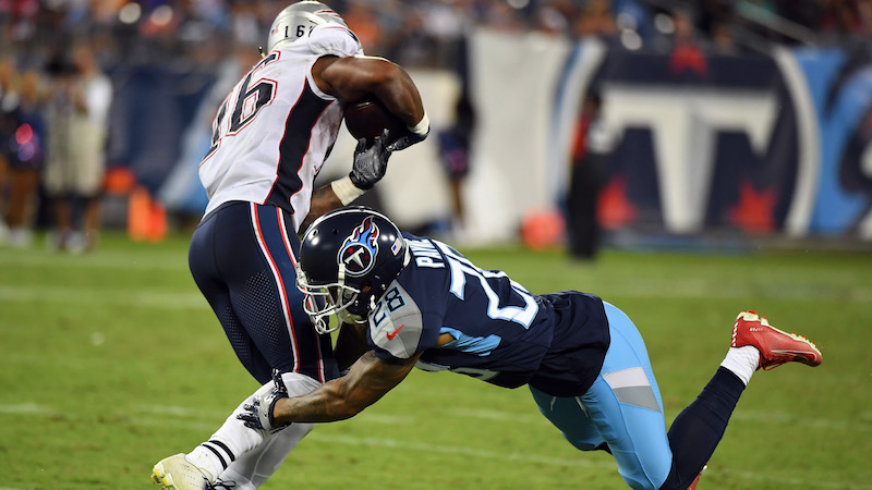 Patriots wide receiver Jakobi Meyers