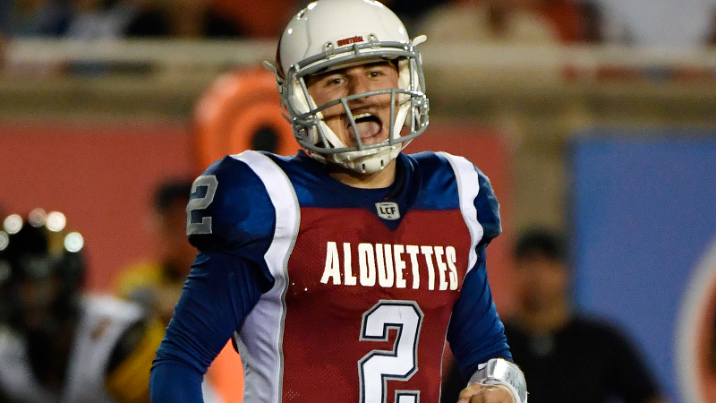 Former NFL quarterback Johnny Manziel
