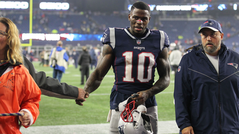 New England Patriots Wide Receiver Josh Gordon