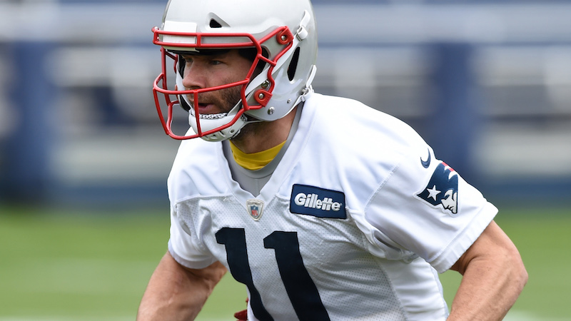 Patriots wide receiver Julian Edelman