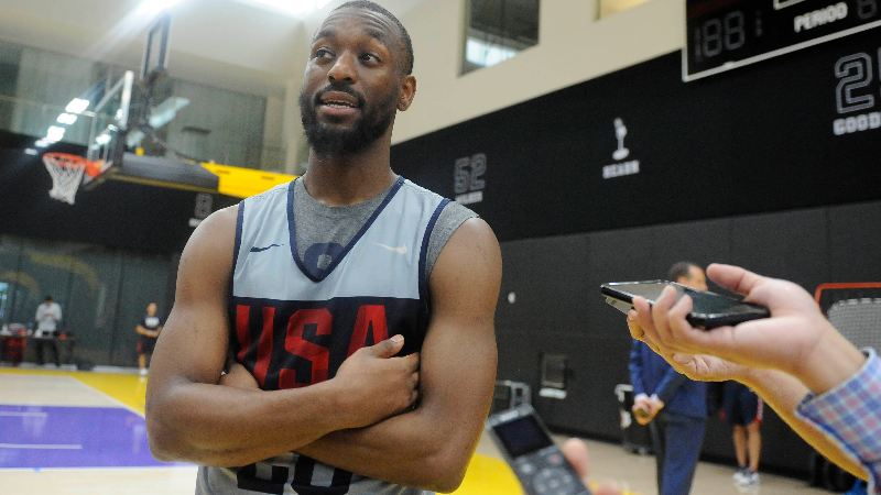 Boston Celtics and Team USA guard Kemba Walker