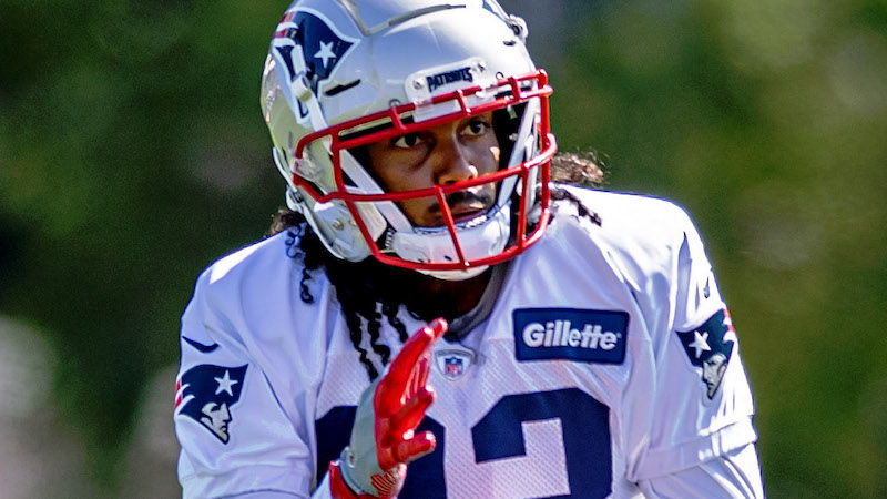 Patriots wide receiver Maurice Harris