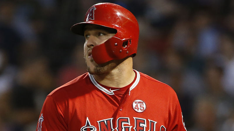 Los Angeles Angels outfielder Mike Trout