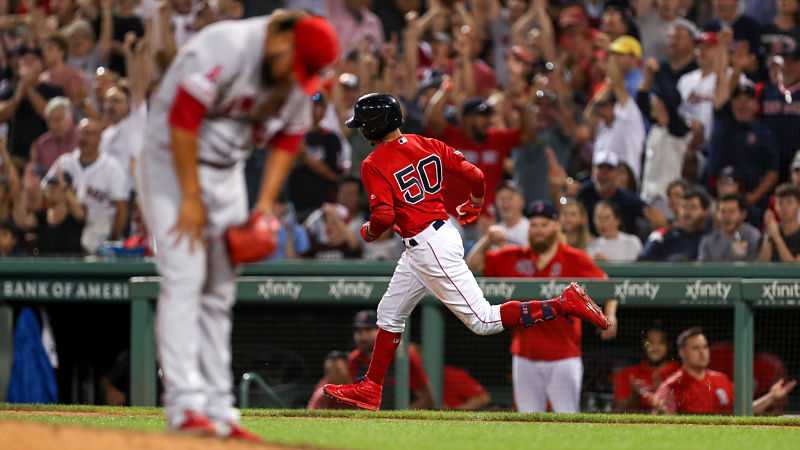 Boston Red Sox right fielder Mookie Betts