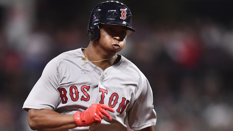 Boston Red Sox third baseman Rafael Devers