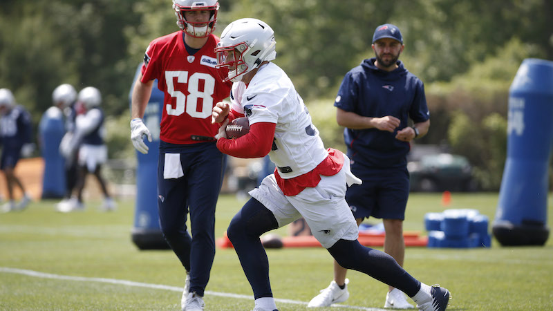 Patriots running back Rex Burkhead