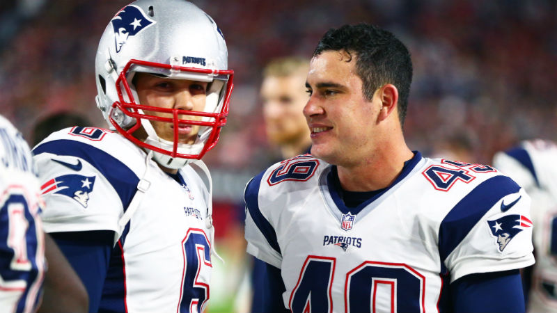 New England Patriots punter Ryan Allen