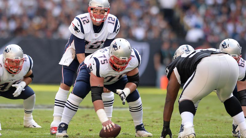 Patriots center Ted Karras