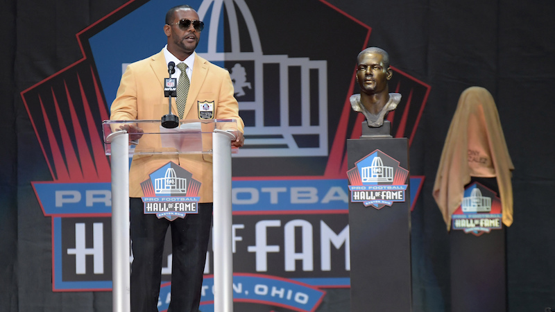 Patriots cornerback Ty Law