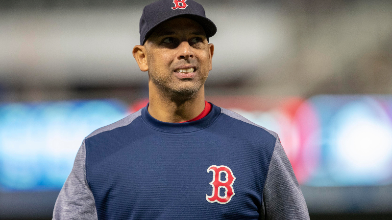 Former Boston Red Sox manager Alex Cora