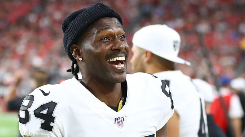 New England Patriots wide receiver Antonio Brown