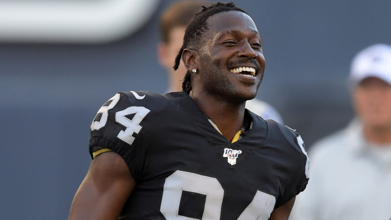 New England Patriots wide receiver Antonio Brown