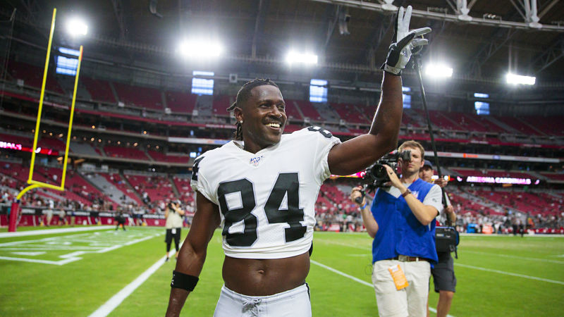 New England Patriots wide receiver Antonio Brown