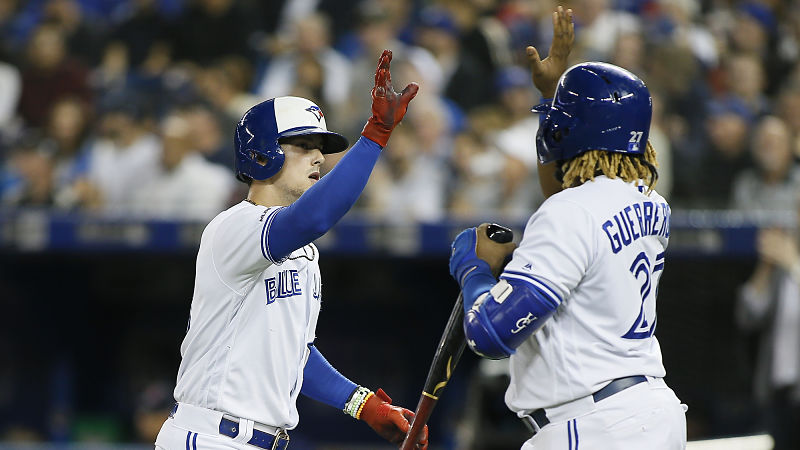 Toronto Blue Jays Cavan Biggio, Vladimir Guerrero Jr.