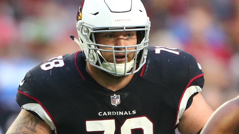 Patriots offensive lineman Colby Gossett