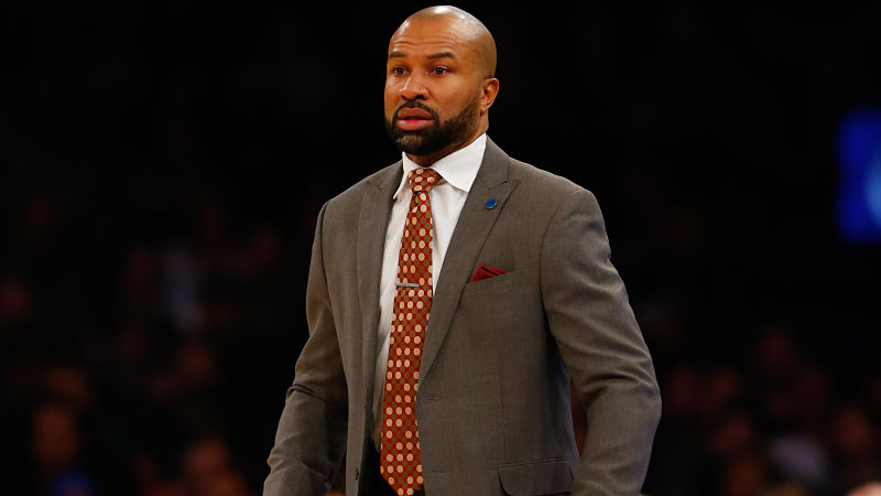 Former New York Knicks head coach Derek Fisher