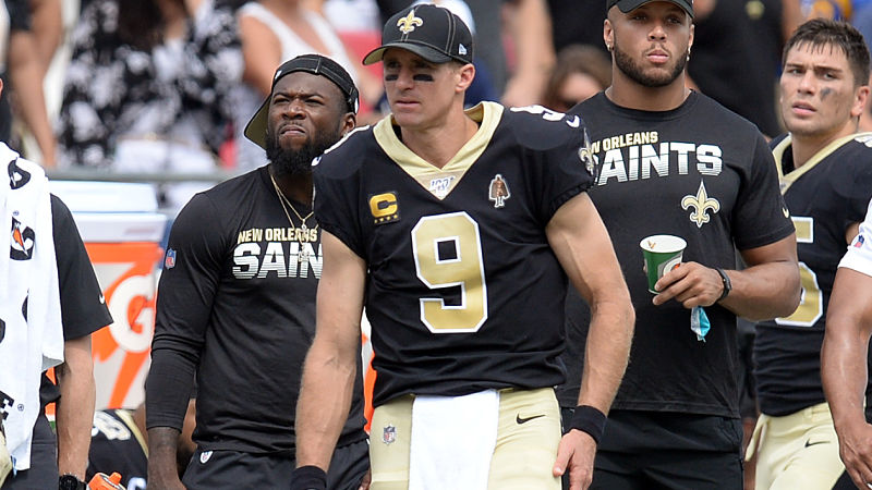 New Orleans Saints quarterback Drew Brees