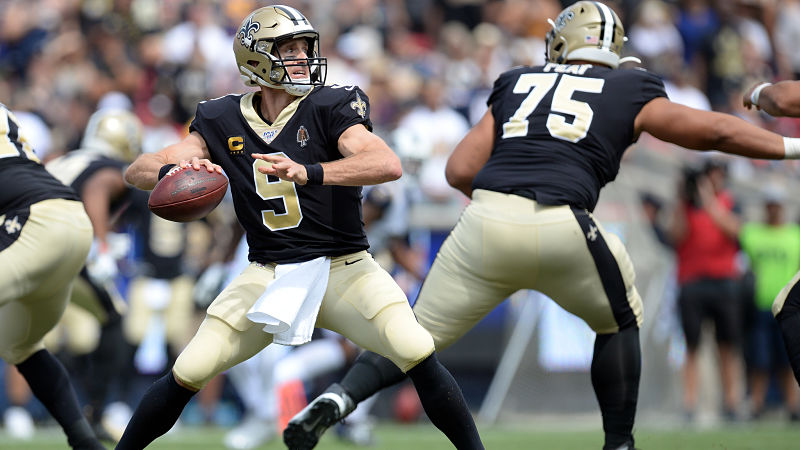 New Orleans Saints quarterback Drew Brees