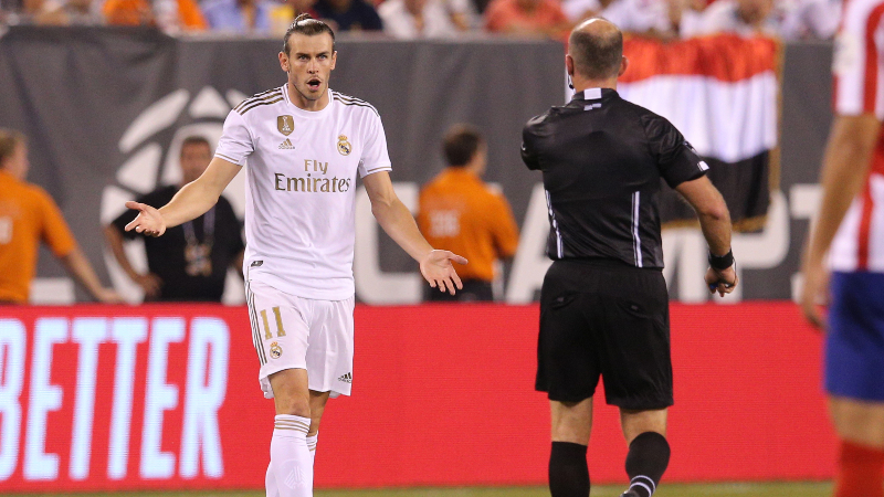 Real Madrid forward Gareth Bale