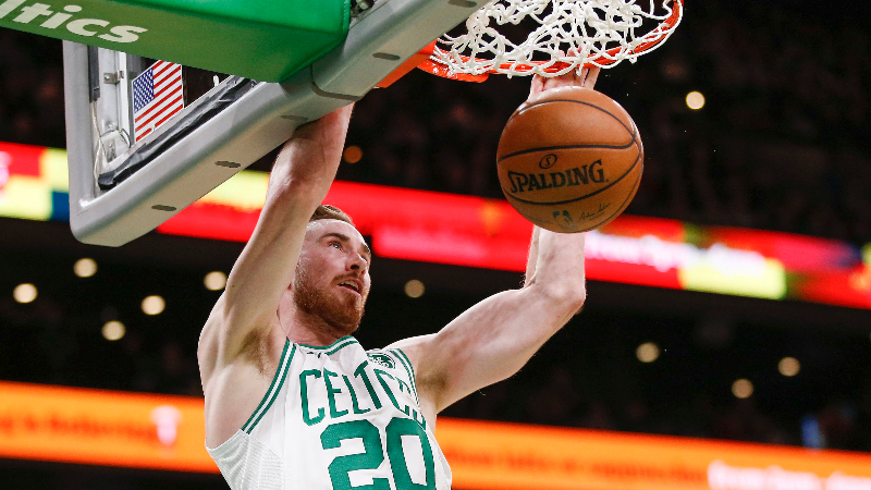 Boston Celtics forward Gordon Hayward
