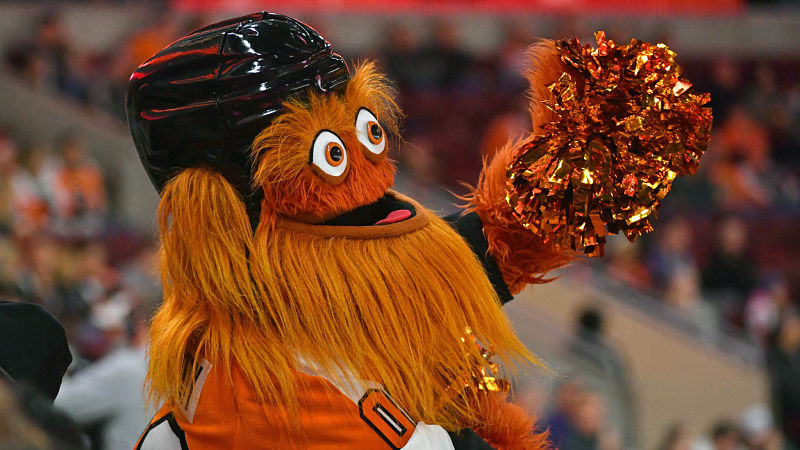 Philadelphia Flyers mascot Gritty