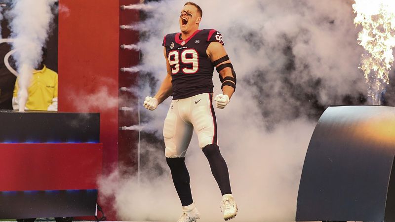 Houston Texans defensive end J.J. Watt