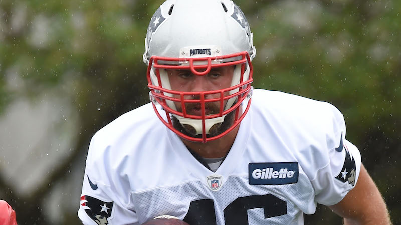 Patriots fullback James Develin