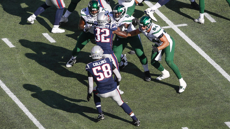 Patriots linebacker Jamie Collins