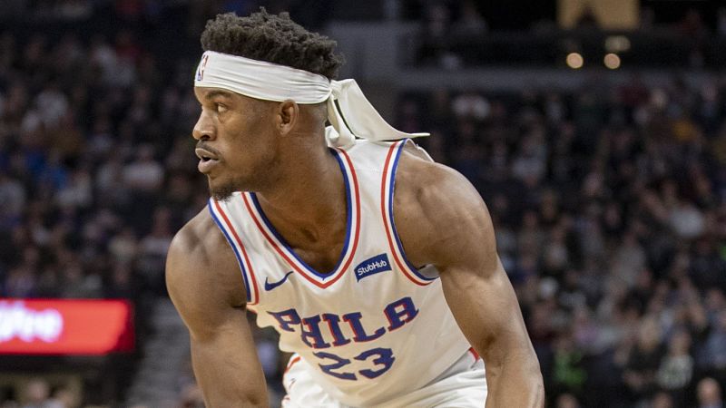 Philadelphia 76ers guard Jimmy Butler