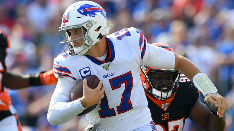 Buffalo Bills quarterback Josh Allen