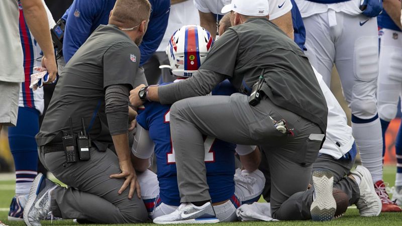 Buffalo Bills quarterback Josh Allen