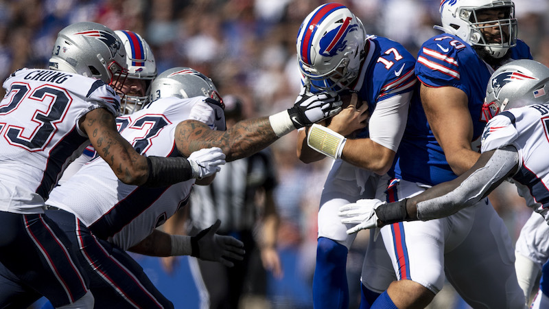 Bills quarterback Josh Allen