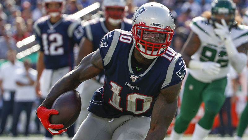 New England Patriots receiver Josh Gordon