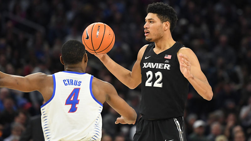 Xavier Musketeers forward Kaiser Gates