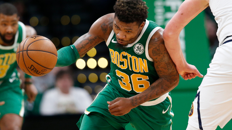 Boston Celtics guard Marcus Smart
