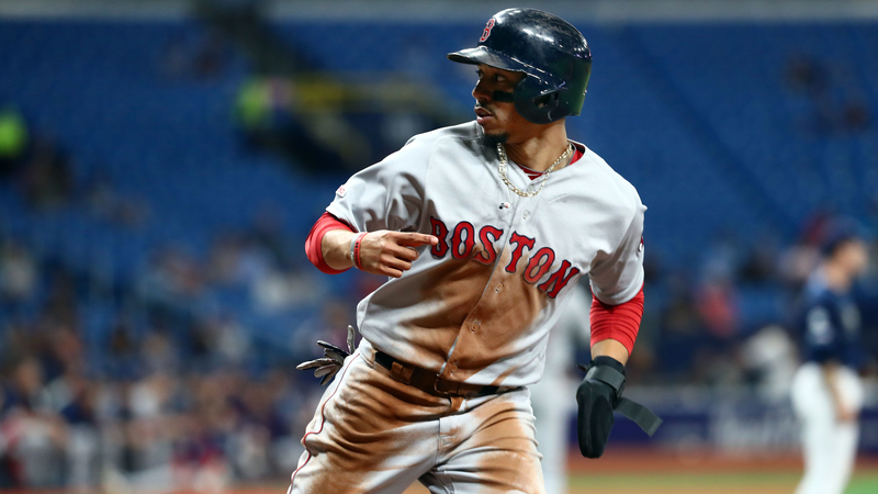 Boston Red Sox Right Fielder Mookie Betts