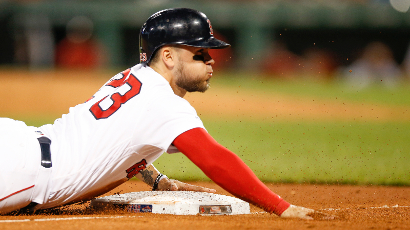 Boston Red Sox infielder Michael Chavis