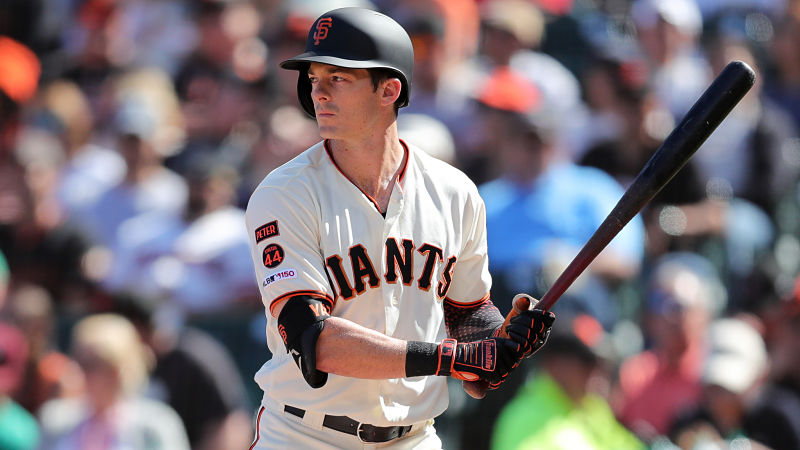 San Francisco Giants right fielder Mike Yastrzemski