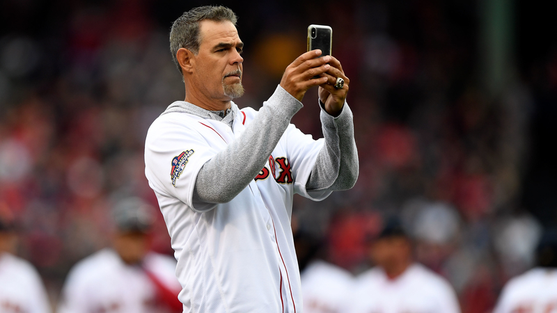 Former Boston Red Sox Third Baseman Mike Lowell