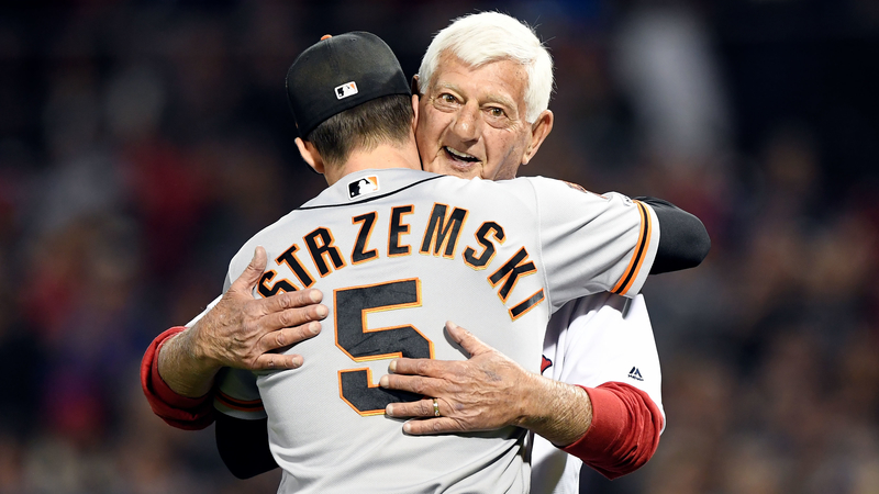 San Francisco Giants' Mike Yastrzemski
