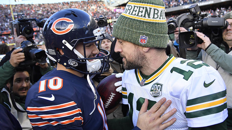 Mitchell Trubisky, Aaron Rodgers