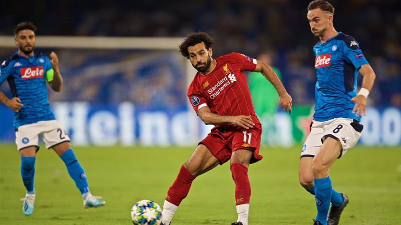 Liverpool striker Mohamed Salah