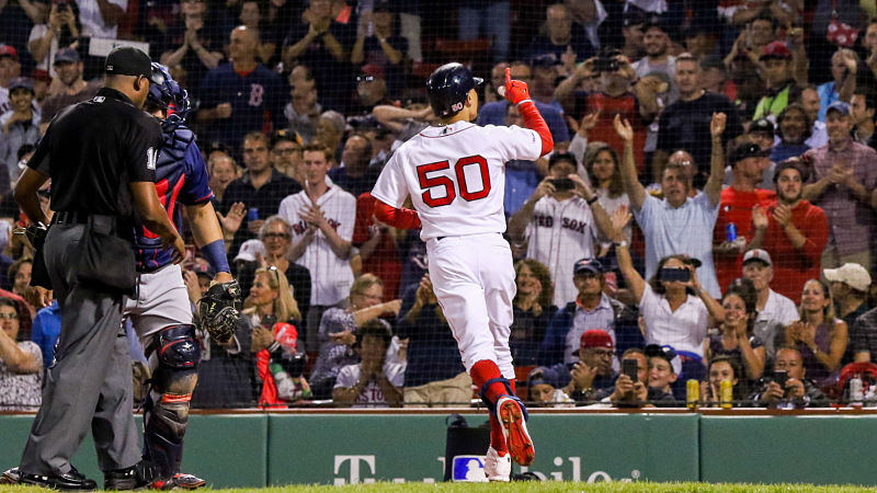 Boston Red Sox right fielder Mookie Betts
