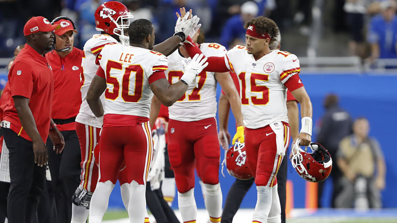 Kansas City Chiefs quarterback Patrick Mahomes