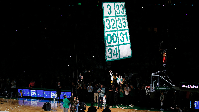 Former Boston Celtics forward Paul Pierce