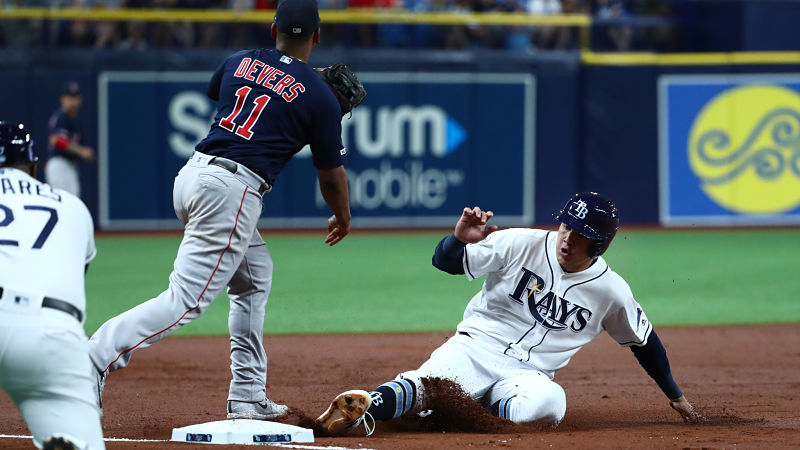Boston Red Sox third baseman Rafael Devers