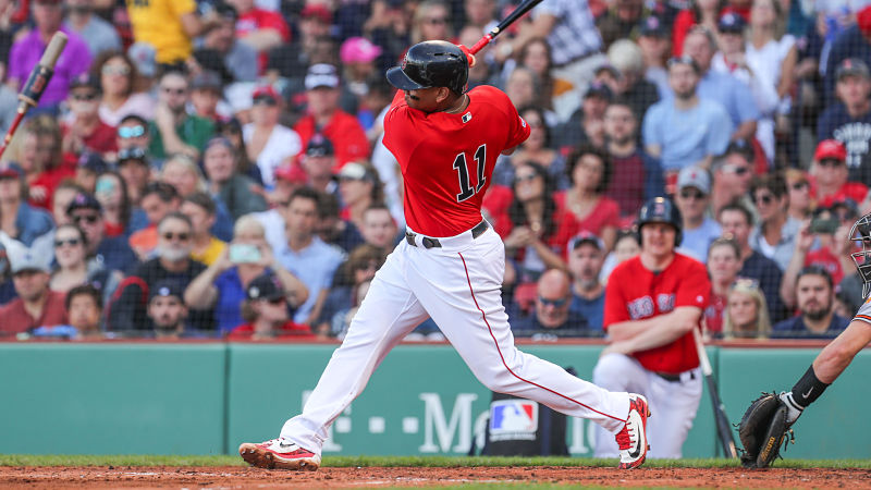Boston Red Sox third baseman Rafael Devers